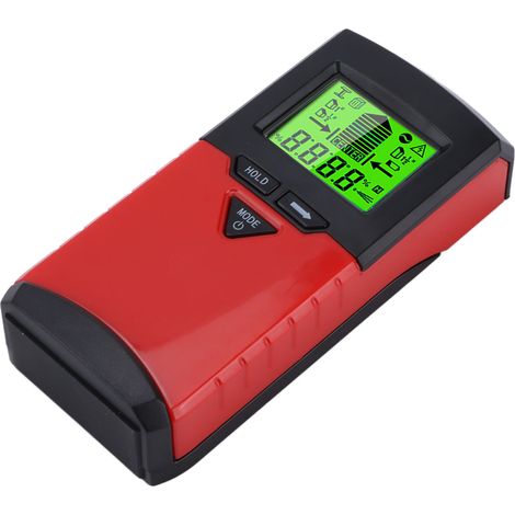 Détecteur de montants muraux LCD multifonctionnel, capteur électronique de montants, scanner mural, localisateur de montants pour la détection de métaux (1/5)