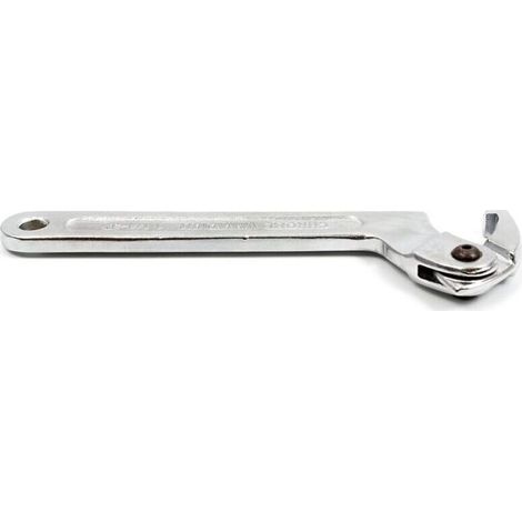 Clés à ergot articulées ajustable pour écrous à encoches 32-76mm