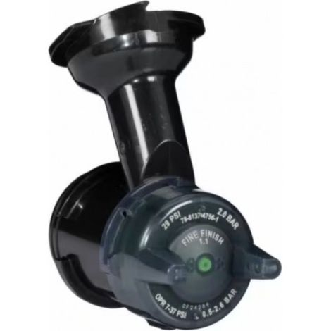 Tete de pulverisation 3M Performance à finition fine par gravitation Jaune 1.1