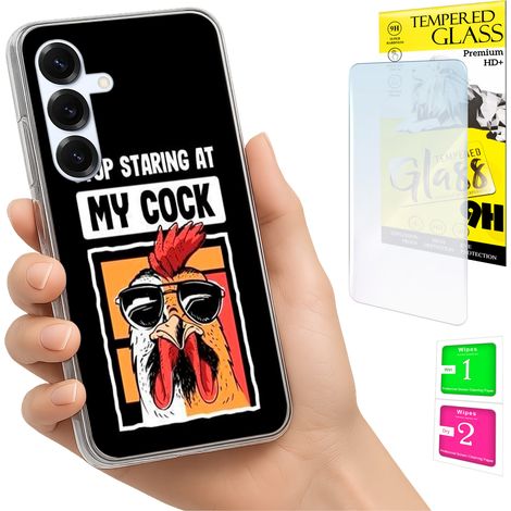 Schutzhülle für Samsung Galaxy S25 FE: Foto-Rückseite + 9H-Glas (1/5)