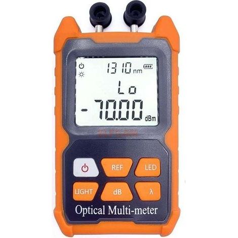 Tragbares optisches Multimeter E 200 mit Photometer und VFL, Messbereich: 70 dBm bis +6 dBm (1/5)