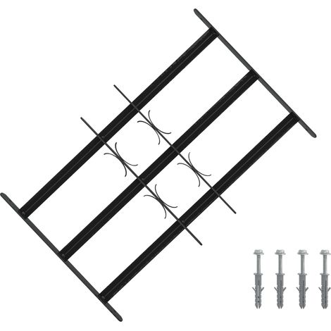 Griglia di Sicurezza per Finestra con 3 Traversine 3 pcs vidaXL
