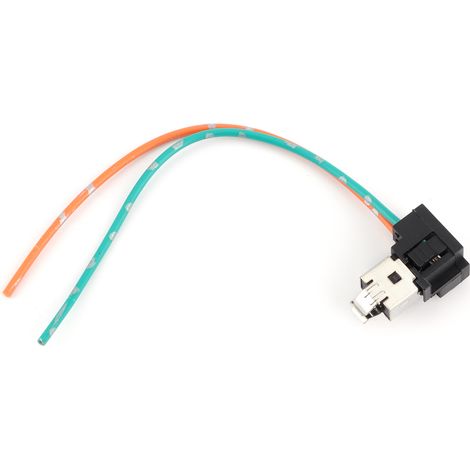 H1/H3-Autolampenfassung, Adapterstecker mit zwei Kupferdrähten, Plus- und Minuspol, Kfz-Lampensockel (1/5)
