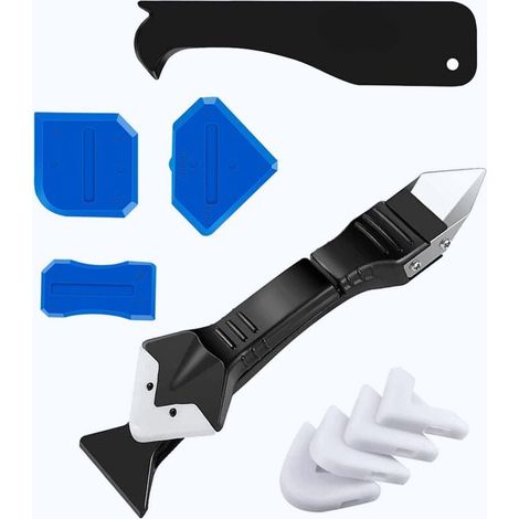 Multifunctional caulking tool, caulking removal tool, caulking tool set (1/5)