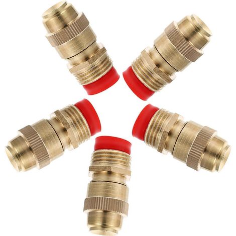 Pistolet d'arrosage en laiton, pulvérisateur réglable, lot de 5 (1/5)