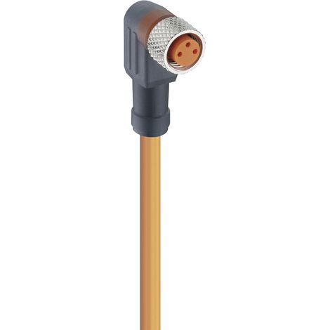 Lumberg Automation 11336-1 Sensor-/Aktor-Steckverbinder, konfektioniert M8 Buchse, gewinkelt 2.00 m
