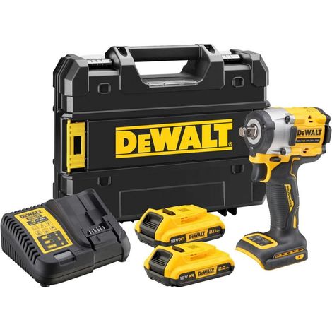 DeWalt DCF921D2T-GB 18v 1/2" Impact Wrench Kit 2 x 2Ah Batts (1/2)