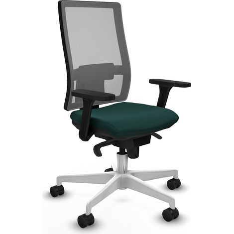 Silla de oficina piqueras y crespo Horna negro ergonómica 120 kg (1/5)