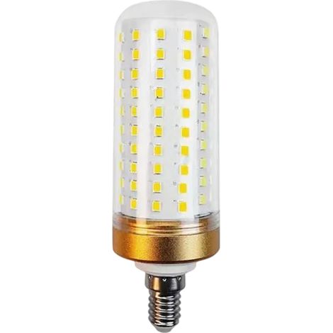 Ampoule LED à intensité variable, type bougie tricolore, 110 V, pour éclairage d'ambiance domestique. (1/5)