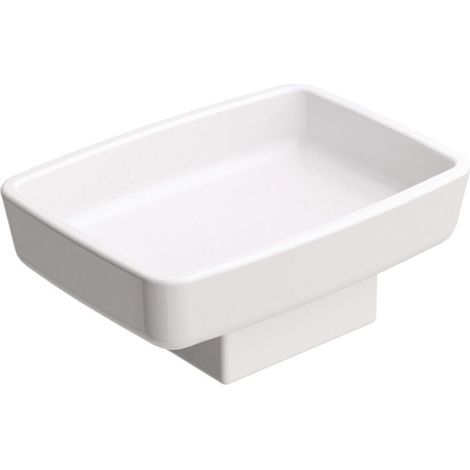 Lineabeta - Portasapone Dado in ceramica bianco