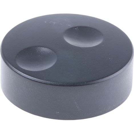 Bouton de potentiomètre RS PRO, Axe de 6mm, Diamètre de 38.6mm, Enfichable ( Prix pour 1 ) (1/2)