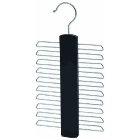 organisateur de cravate pour homme, organisateur de cravate pour homme, porte-cravates en bois robuste, organiseurs de placard (1/5)