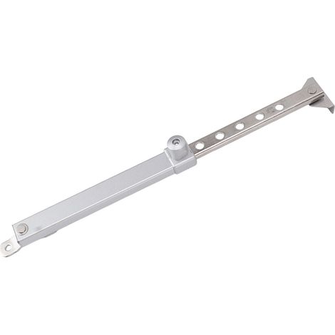 Charnière de fenêtre à battant, support de fenêtre à ouverture par poussée extérieure, en alliage d'aluminium, pour fenêtres de sécurité résidentielles (modèles 04) (1/5)