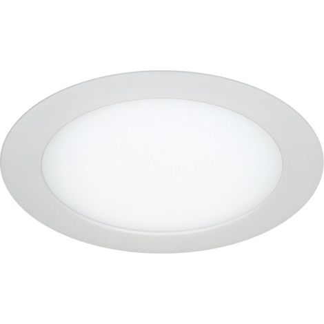 Empotrable LED SMD “Know” redondo (18W 3000K 1450lm) IP20 fabricado en aluminio y acrílico color blanco (1/3)