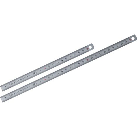 Regla - acero mate flexible 13 mm 200 mm OUTIFRANCE
