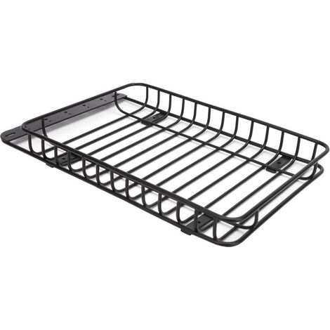 Porte-bagages pour toit avec éclairage LED pour Traxxas TRX‑4 et Axial SCX10 90046, structure métallique robuste (1/5)
