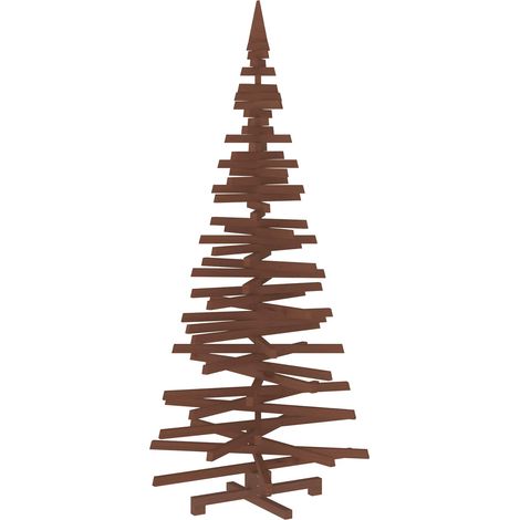 Árbol de Navidad de madera KOTKA 240 cm Madera de Pino Maciza vidaXL (1/5)