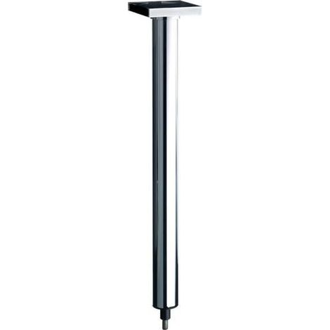 Suspension de plafond SYSTEME 2 pour barre de douche, 1225 mm chromé