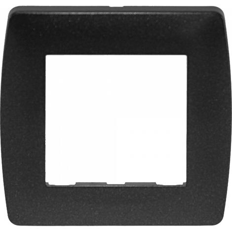 Plaque 1 poste Anthracite (61995)