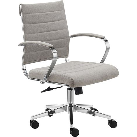 Silla de oficina Cádiz Gris claro - Tela (1/5)