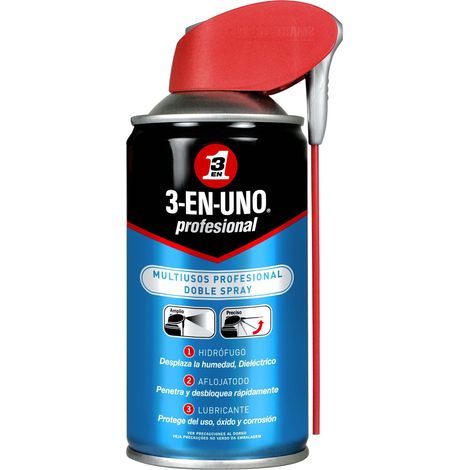 FPLUS baja wd40 lubricante aerosol 3 en 1 250ml doble spray 34051