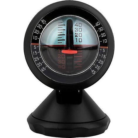 Inclinomètre de voiture, indicateur d'inclinaison, outil de mesure d'angle et de pente, équilibreur de gradient (1/5)