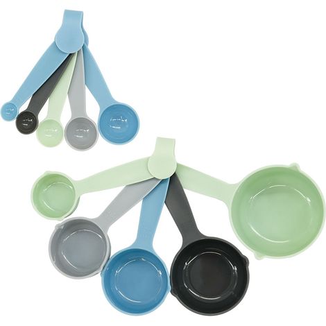 Cuillères Mesurer 10pcs Fackelmann Précision Cuisine Polyvalente - Fackelmann Profesional