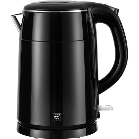 ZWILLING Bollitore, 1,2 litri, 1550-1850 Watt, Acciaio inox/Plastica, Nero (1/4)