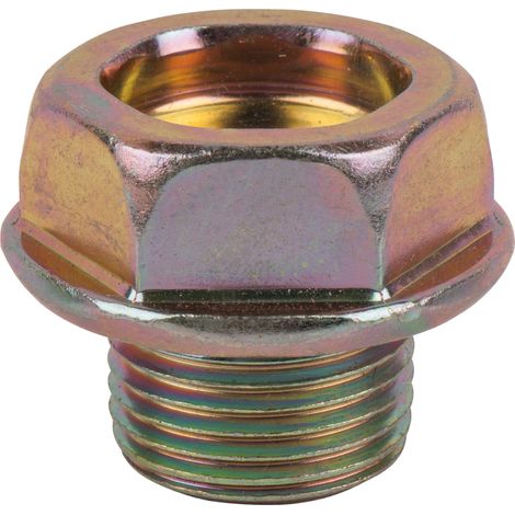 KS Tools Ölablassschraube, Außen6kant 24mm, M18x1,5x11,5mm, 10er-Pack - 430.1018