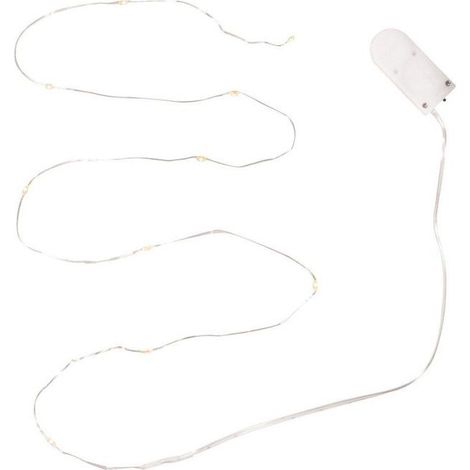 Guirlande lumineuse 10 lumignons en microLED 120cm (1/2)