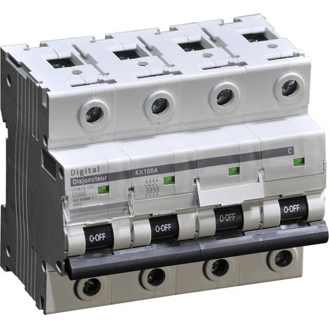 Digitaler JVM16-125 Leistungsschalter 4P 400V 100A C