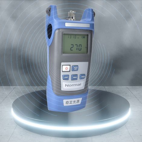 Source de lumière laser, wattmètre optique, testeur de fibre optique portable, outil de test de fibre optique (1/5)
