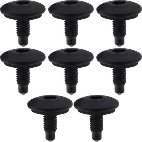 8 pernos hexagonales para techo de coche WHT006148 compatibles con Amaro-k T5 T6 compatibles con A4 S4 A5 S5 Q5 R8 RS5 RS4 Tornillo metálico M6 x 15 mm (1/5)