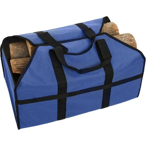 Sacs de transport robustes pour bûches de chauffage, porte-bûches pour cheminée (1/5)