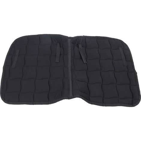 Tapis de selle respirant et confortable pour chevaux, équipement professionnel pour l'entraînement au saut d'obstacles, noir (1/5)