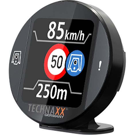 Avertisseur de trafic TECHNAXX Secure Drive Pro, TX-388, avec écran