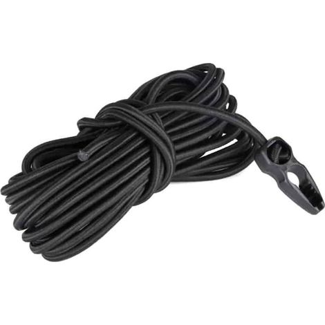Sandow élastique 12m avec Clip - Fixation Bâche et Charge (1/5)