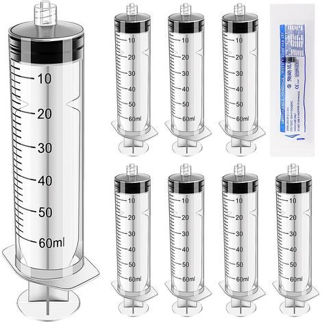 Stück 60-ml-Flüssigkeitsmessbecher aus Kunststoff, einzeln verpackt, Mehrzweck-Messröhrchen für Industrielabore, Flüssigkeitsdosierung und Bewässerung (1/5)