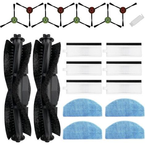Kit d'accessoires compatible avec Tikom G8000, G8000 Pro, Honiture G20, G20 Pro, pour aspirateur robot Laresar Evol 3 (1/5)