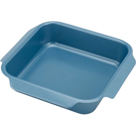 Padella antiaderente per grigliare, Joseph Joseph, Nest Oven, vassoio medio, uso principale per grigliare i cibi, design impilabile, manico facile da impugnare, colore blu
