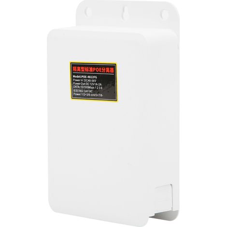Injecteur PoE 48 V vers 12 V, module d'alimentation pour la surveillance par caméra IP CCTV (1/5)