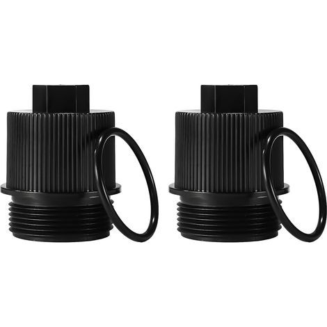 2pcs Bouchon de Vidange 190030 pour Pentair FNS Plus/Clean and Clear Plus/Quad DE, Remplacement du Bouchon Vidange Filtre Piscine avec Joints Toriques pour Accessoire d'entretien Piscine (1/5)