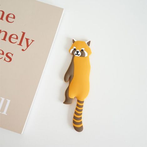 Gancho de pared nano sin costuras, cola de animal de dibujos animados japoneses (1 pieza)