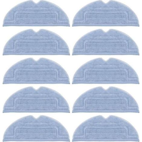 Lot de 10 chiffons de nettoyage pour aspirateur robot Roborock T7s T7s Plus S7 (1/3)