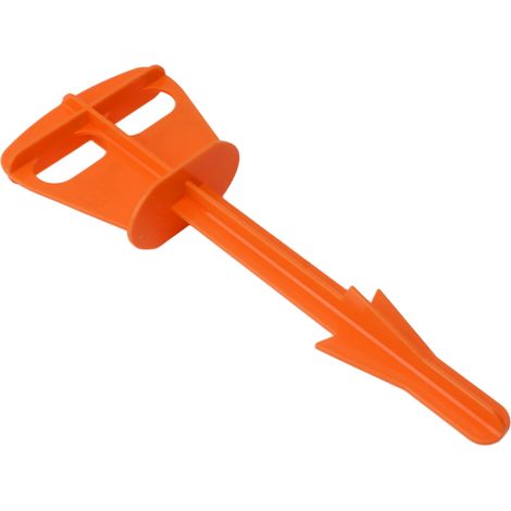 Outil de retrait anal en plastique pour chasseurs, outil de retrait anal pour cerfs et gros bétail, orange (1/5)