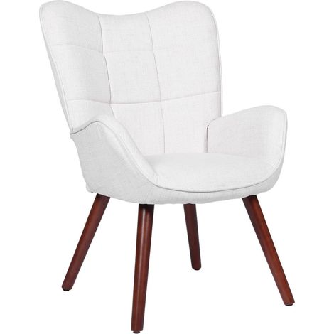 Chaise de Salle à Manger Scandinave Design Moderne Style Mid-Century Pieds en Bois Massif pour Cuisine et Salon (1/5)