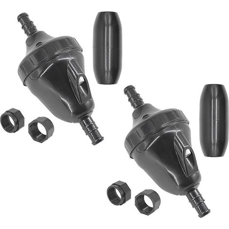 Kit de 2 soupapes de secours G62 avec 2 écrous de tuyau D16 pour Polaris 3900 Sport - Noir (1/5)