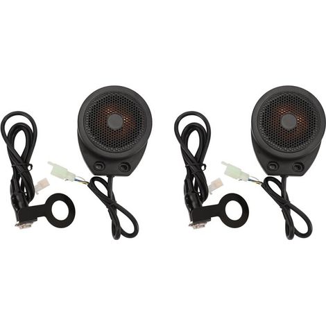 Adatto per 2 simulatori universali di suono del motore di motocicletta da 12V a 80V CC, sistema di simulazione del suono del motore per motociclette e biciclette.
