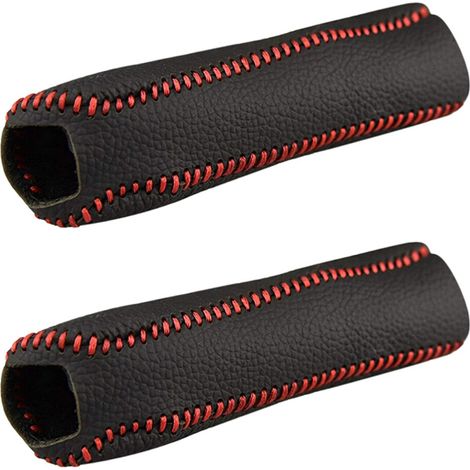 coperture in pelle per leva del cambio e freno a mano per auto 2011 2012 2013 2014 2015 2016 B