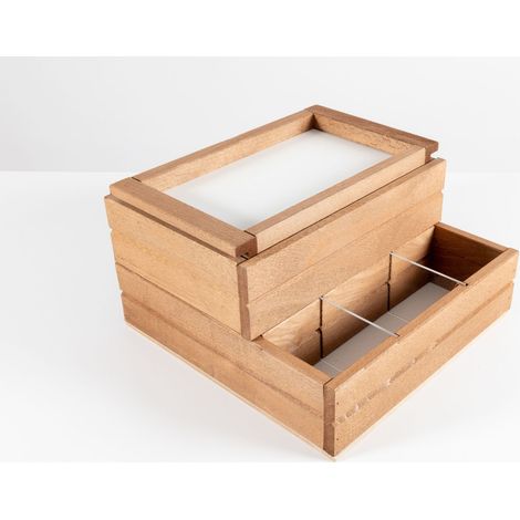 Inca Kit Porta Cialde In Legno Di Faggio Colore Noce (1/5)